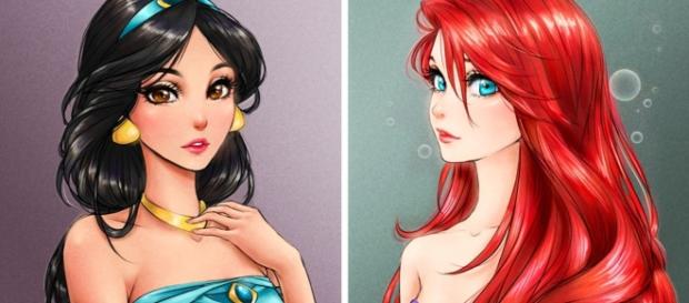15 Princesas de Disney dibujadas como personajes de anime - okchicas.com 15 Princesas de Disney dibujadas como personajes de anime - okchicas.com