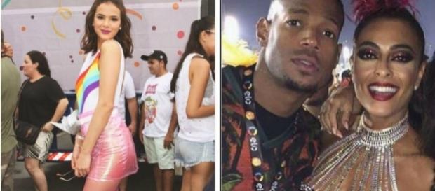 Bruna Marquezine e Juliana Paes arrasadoras no Rio Bruna Marquezine e Juliana Paes arrasadoras no Rio