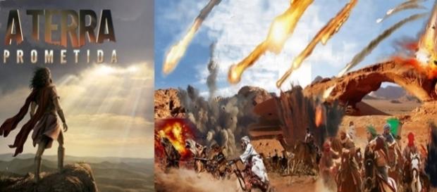 Cenas espetaculares na reta final da novela 'A Terra Prometida' Cenas espetaculares na reta final da novela 'A Terra Prometida'