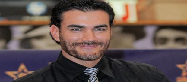 David atuou em "Abismo de Paixão" ao lado de Angelique Boyer David atuou em "Abismo de Paixão" ao lado de Angelique Boyer