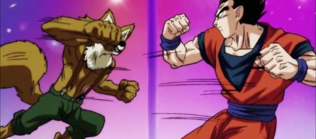 Gohan vs Lavenda en el episodio 80 Gohan vs Lavenda en el episodio 80