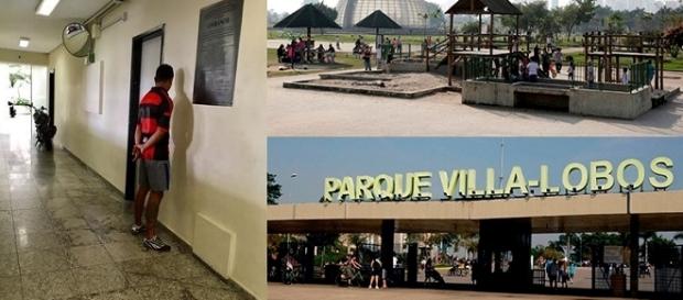 Homem é preso ao ser flagrado se masturbando de dia em um parque. Homem é preso ao ser flagrado se masturbando de dia em um parque.