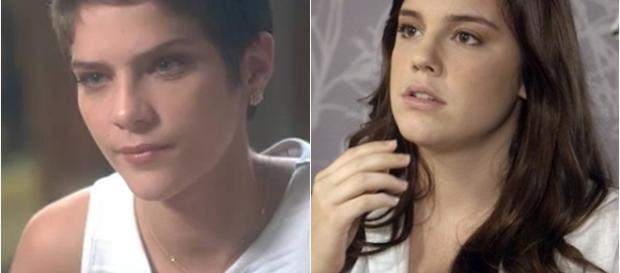 Imagem: Letícia e Marina na novela 'A Lei do Amor' Imagem: Letícia e Marina na novela 'A Lei do Amor'