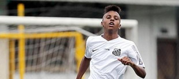 Rodrygo marcou gols no sub 15 e no sub 17 Rodrygo marcou gols no sub 15 e no sub 17