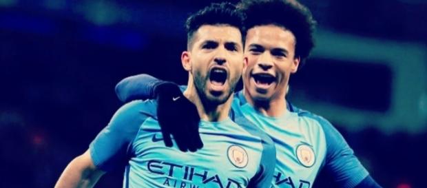 Sérgio Agüero e Leroy Sané foram decisivos na classificação dos Citizens Sérgio Agüero e Leroy Sané foram decisivos na classificação dos Citizens