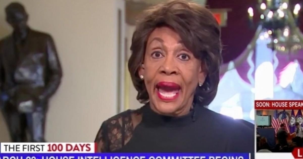 Without Proof Maxine Waters Says Russian Sex Allegations About Trump