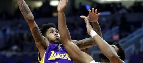 Phoenix Suns - Los Angeles Lakers, Photo credit: Spectrum SportsNet (@SpectrumSN) Twitter