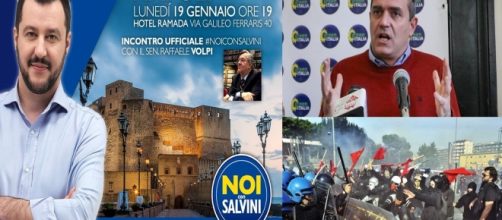 Salvini a Napoli, scontri sociali e istituzionale
