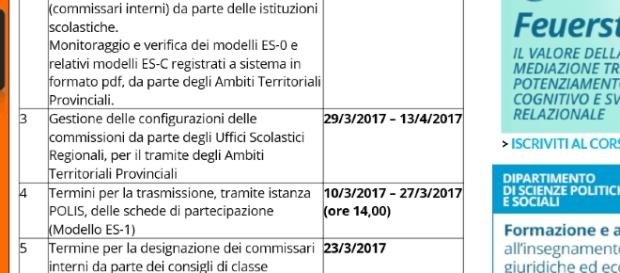 Come presentare domanda per commissario esterno esami di stato Come presentare domanda per commissario esterno esami di stato