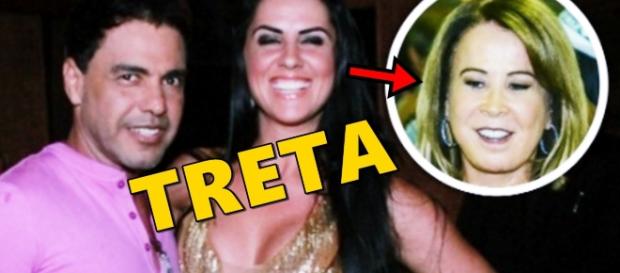 Graciele Lacerda e Zilu entram em 'nova treta' Graciele Lacerda e Zilu entram em 'nova treta'