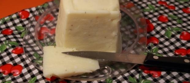 O "mandioqueijo", queijo vegano é feito à base de mandioca e não possui lactose O "mandioqueijo", queijo vegano é feito à base de mandioca e não possui lactose