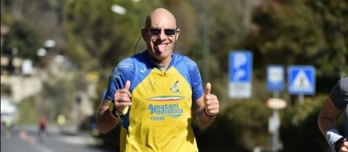 Giacomo Grillo all'ultima Maratona di San Valentino a Terni