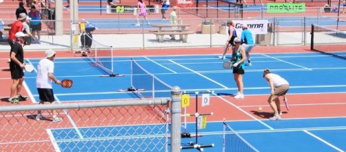 Pickleball competition can be fierce courtside- sportsdestinations.com