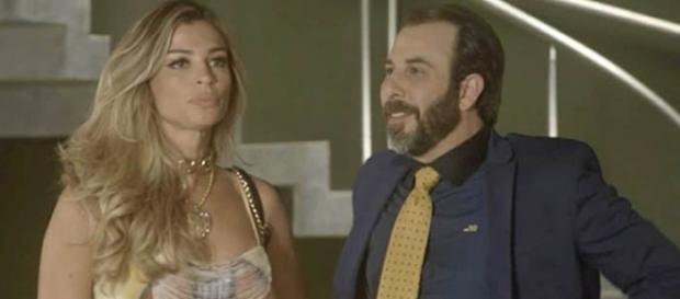 Luciane e Hércules na novela 'A Lei do Amor' (Divulgação/Globo) Luciane e Hércules na novela 'A Lei do Amor' (Divulgação/Globo)