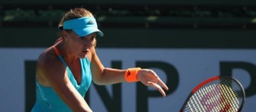 Mladenovic puts Woazniacki to the sword to book semi-final berth in Indian Wells Picture courtesy of - twitter.com
