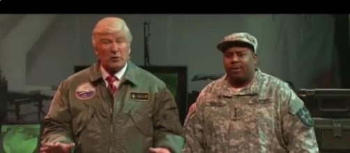 Alec Baldwin on SNL, via Twitter