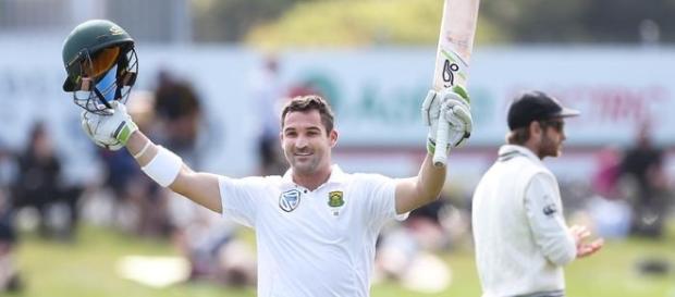 Dean Elgar helped South Africa wriggle out in the first test Dean Elgar helped South Africa wriggle out in the first test