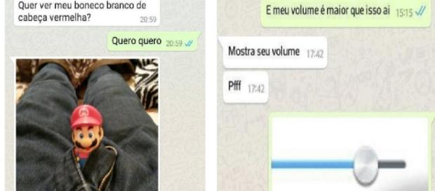 Pessoas que foram muito espertas ao mandarem nudes Pessoas que foram muito espertas ao mandarem nudes