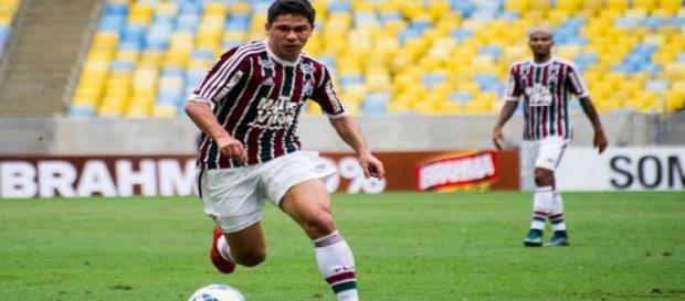 Sem chances no Flu, Osvaldo pode se transferir para o Corinthians (Foto: Lancepress) Sem chances no Flu, Osvaldo pode se transferir para o Corinthians (Foto: Lancepress)