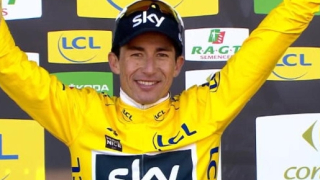 Parigi-Nizza 2017 Henao in giallo