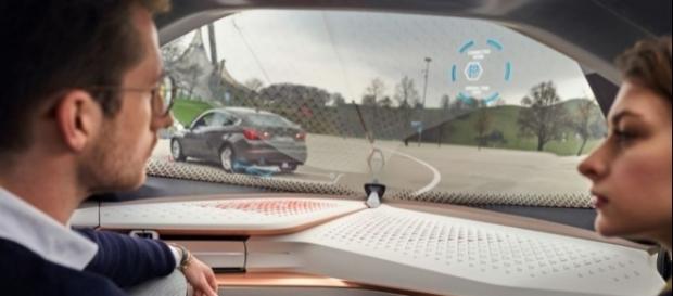 BMW iNext self-driving car, photo credit to BMW Blog http://www.bmwblog.com/2016/07/04/bmw-strategy-one-next-shaping-future/ BMW iNext self-driving car, photo credit to BMW Blog http://www.bmwblog.com/2016/07/04/bmw-strategy-one-next-shaping-future/