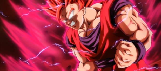 Goku es denominado por la ira y la sed de sangre Goku es denominado por la ira y la sed de sangre