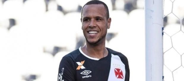 Luis Fabiano fez seu primeiro jogo com a camisa do Vasco (Foto: ESPN) Luis Fabiano fez seu primeiro jogo com a camisa do Vasco (Foto: ESPN)