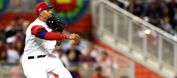 Manny Machado liderou os dominicanos ganhando o prêmio de MVP do Pool "C" (Foto: Divulgação) Manny Machado liderou os dominicanos ganhando o prêmio de MVP do Pool "C" (Foto: Divulgação)