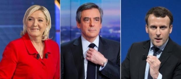 Marine Le Pen largement en tête au premier tour, selon les sondages. Marine Le Pen largement en tête au premier tour, selon les sondages.