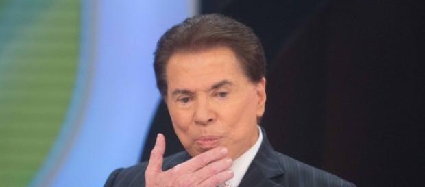 Sílvio Santos protagonizou um momento hilário Sílvio Santos protagonizou um momento hilário