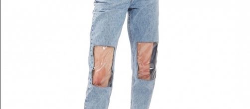 What's Going on With These Clear Knee Mom Jeans - nymag.com