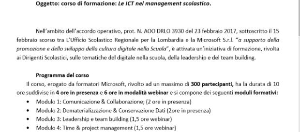 corso di formazione Ict per dirigenti corso di formazione Ict per dirigenti