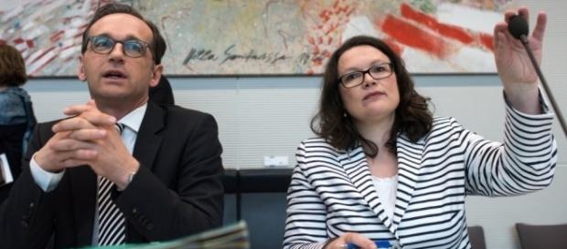 Heiko Maas und Andrea Nahles - news38.de - news38.de Heiko Maas und Andrea Nahles - news38.de - news38.de