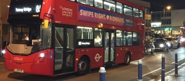 New Low Emission Buses on Putney High Street New Low Emission Buses on Putney High Street