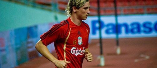 Fernando Torres ai tempi del Liverpool.