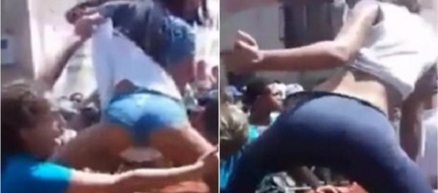 Mulheres rebolam em cima de caixão em funeral bem estranho na Venezuela Mulheres rebolam em cima de caixão em funeral bem estranho na Venezuela