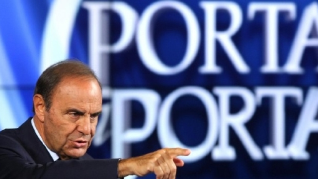 Porta a porta. Immagine della trasmissione di Rai uno