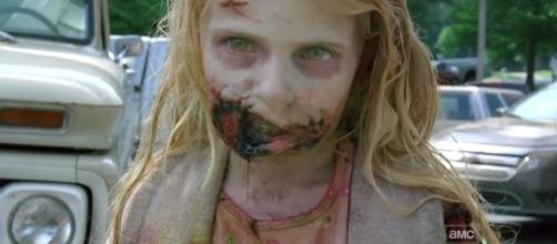 Summer, a garotinha zumbi do primeiro episódio de The Walking Dead
