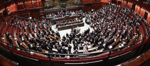 Roma, Camera dei deputati durante un Question time