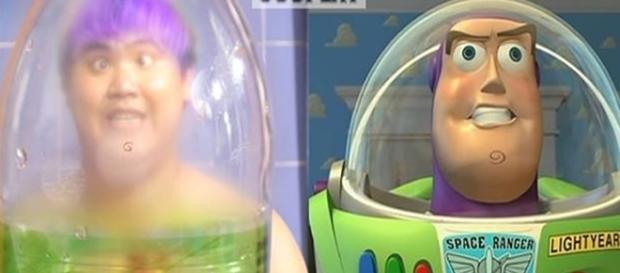 Cosplay de Buzz Lightyear gastando pouco de forma criativa Cosplay de Buzz Lightyear gastando pouco de forma criativa