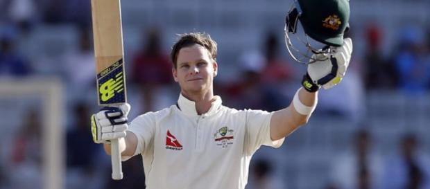 steve smith at ranchi applauding century steve smith at ranchi applauding century