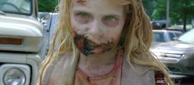 Summer, a garotinha zumbi do primeiro episódio de The Walking Dead Summer, a garotinha zumbi do primeiro episódio de The Walking Dead