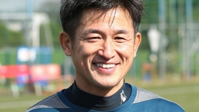 Japanese striker Kazuyoshi Miura signs new contract to play into ... - eurosport.co.uk