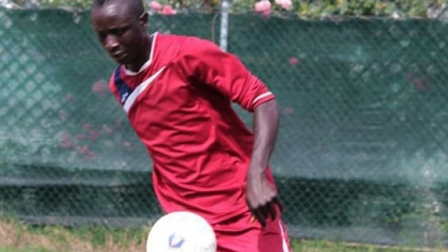 Mbaye Moundiaye in un'azione di gioco