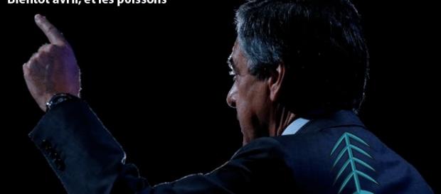 Bientôt avril, et dans le dos de François Fillon, le poisson Penelopegate continue de se faire sentir Bientôt avril, et dans le dos de François Fillon, le poisson Penelopegate continue de se faire sentir