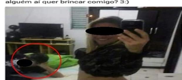 Essa mulher postou uma foto indecente só para chamar a atenção do marido. Essa mulher postou uma foto indecente só para chamar a atenção do marido.
