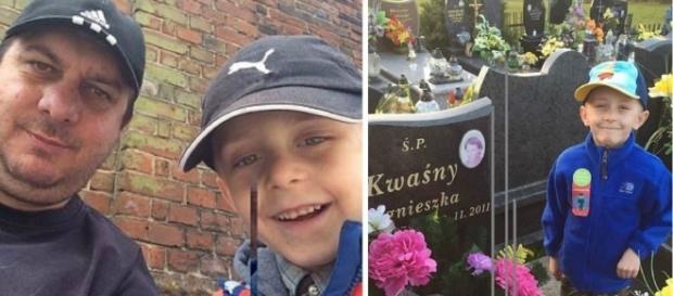 Filip Kwasny sente muito a falta da mãe Filip Kwasny sente muito a falta da mãe