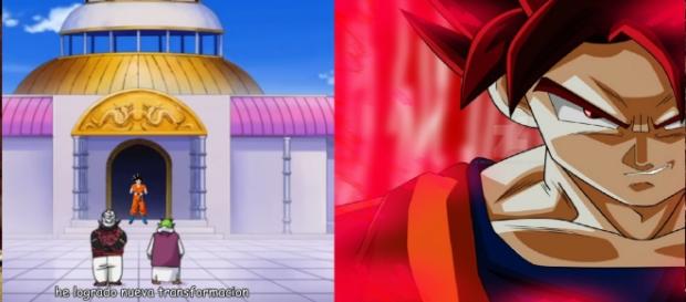 Goku logra una nueva transformación Goku logra una nueva transformación
