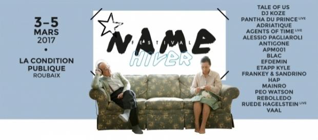 N.A.M.E d'Hiver 2017, festival du 3 au 5 Mars dans la métropole lilloise N.A.M.E d'Hiver 2017, festival du 3 au 5 Mars dans la métropole lilloise