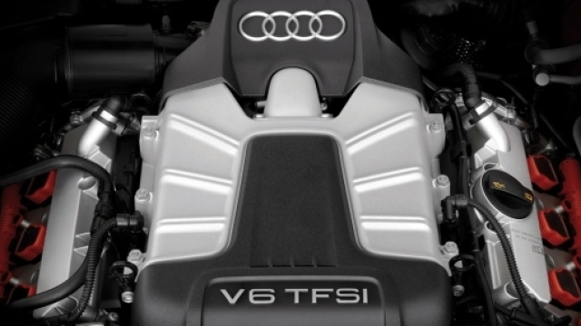 Il nuovo TFSI in questione, un 6 cilindri a "V"
